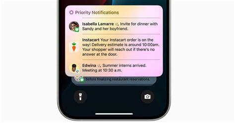 Image result for iOS 18 Notification Center