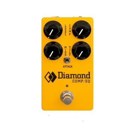 Diamond Pedals Comp/EQ - Optical Compressor and Tilt EQ Pedal – Stompbox.in