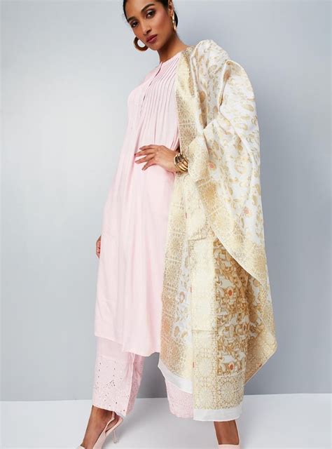 Buy Women Woven Design Dupatta Online at just Rs. 699.0 - 1000013315271 ...