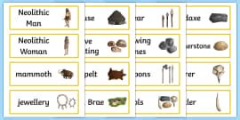 Stone Age Word Mat - KS2