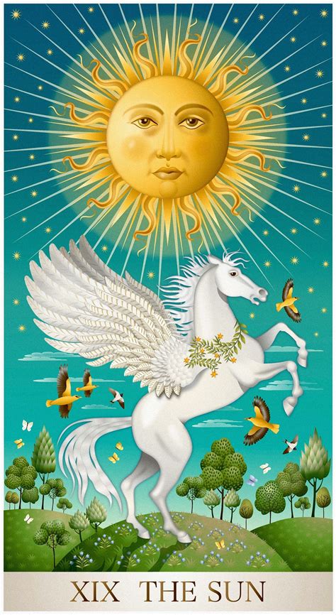 The sun tarot series – Artofit