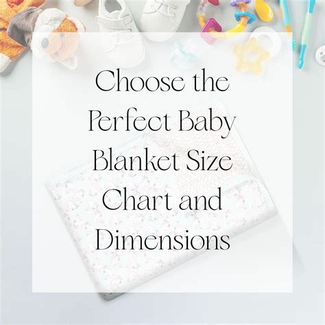 Choose the Perfect Baby Blanket Size Chart and Dimensions – Singhvis