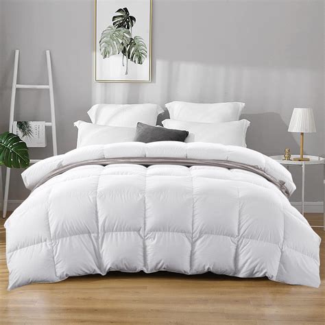 Free Shipping! Subrtex Twin XL White Goose Down Feather Comforter Duvet ...
