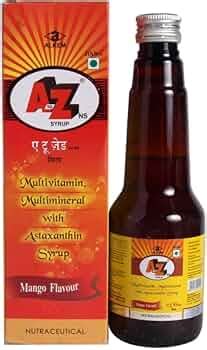 A To Z NS - Bottle of 200ml Syrup - Price History