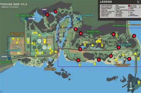Lighthouse map Tarkov: Danger Awaits at Every Corner- Bitoll