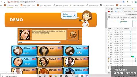 Image result for API Voiceforge