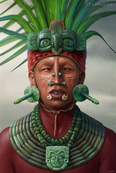 Mayan Ajaw by Joan Francesc Oliveras Pallerols on ArtStation | Maya art ...