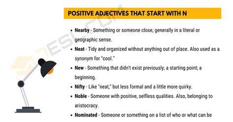 313 Positive Words that Start with N ( Nice, Kind And Positive N Words ...