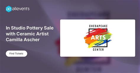 In Studio Pottery Sale with Ceramic Artist Camilla Ascher, Chesapeake ...