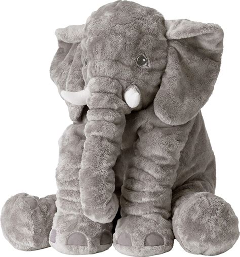 Buy Ikea JATTESTOR Soft Toy, Elephant, Grey Online at Low Prices in ...
