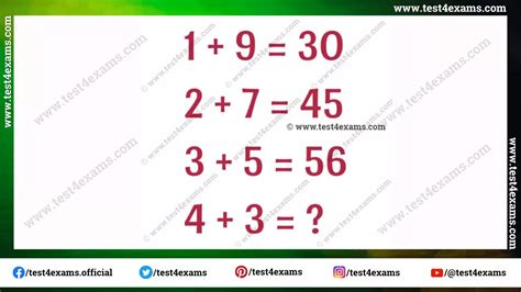 500+ Logic Math Puzzles with Answers and Explanation - Test 4 Exams