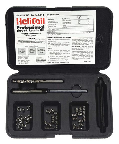 Image result for Using Helicoil Thread Repair Kit