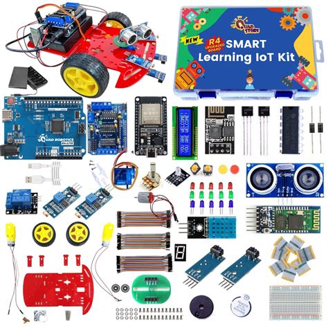 Quad Store Smart Learning Robotics IOT Kit for Starters to Advance ...