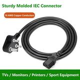 Buy FEDUS Desktop cable 3 pin computer power cord