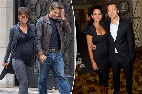 Halle Berry And Olivier Martinez And Daughter