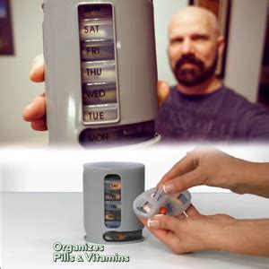 DeoDap 7 Days Medicine Pill Drug Storage Box Case Mini Pillbox ...