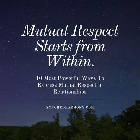 15 Most Powerful Ways To Express Mutual Respect In Relationships