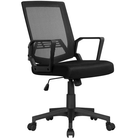 Buy Yaheetech Office Chair, Ergonomic Swivel Chair, Sports Seat ...