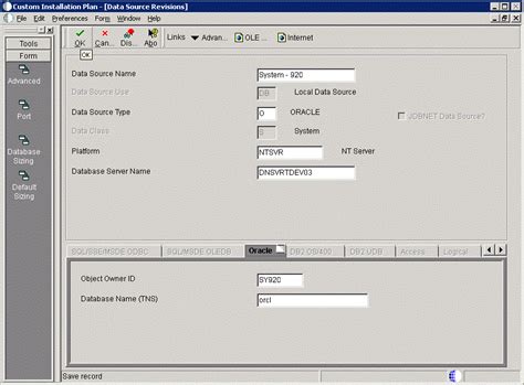 Verifying the System Data Source