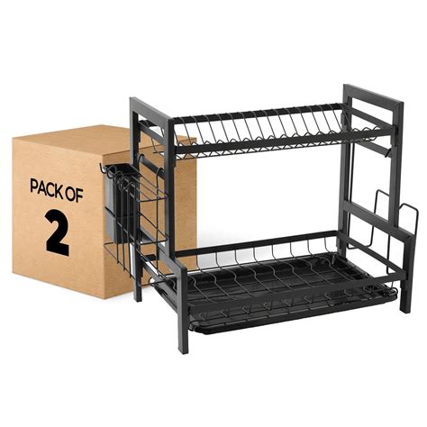 USHA SHRIRAM Free Mounting Dish Rack | Stackable Kitchen Basket for ...