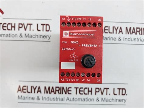 Telemecanique Gskc24Vacdc Preventa Safety Module – Aeliya Marine Tech