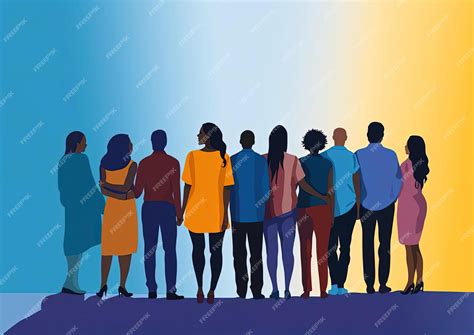 People Standing in a Group Facing 的图像结果