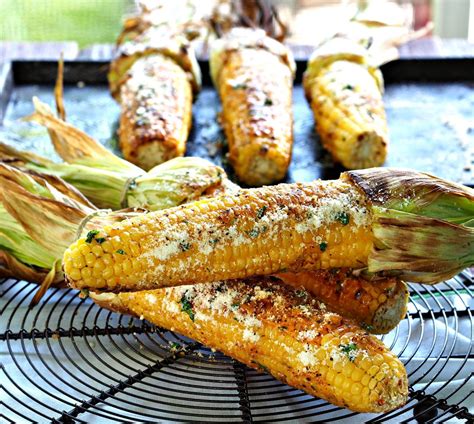 Grilled Corn - Simply Sated