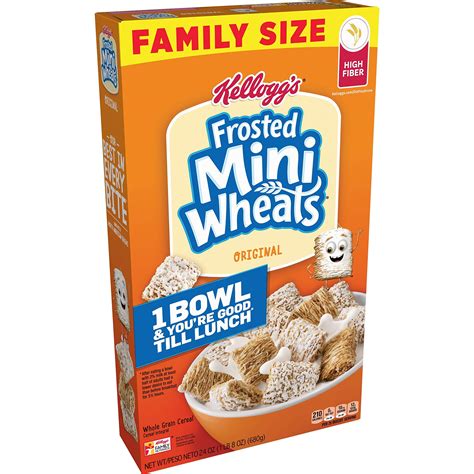Kellogg's Frosted Mini-Wheats Breakfast Cereal Original - 24 oz (Pack ...