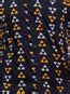 Buy Black Geometric motif printed cotton shirt Online | Tistabene