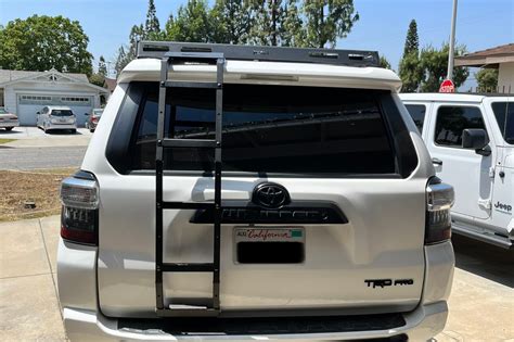 Prinsu Toyota 5th Gen 4runner Ladder - Roof Rack Accessories - Rack Attack