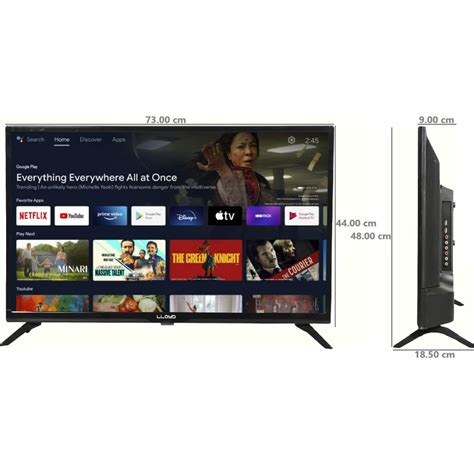Lloyd 80 Centimeter (32) 32HS410F HD Ready A+ Grade Panel Linux Smart ...