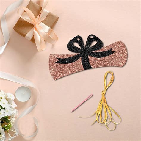 Buy Rose Gold Glittery We are So Proud of You Banner, 2022 Graduation ...
