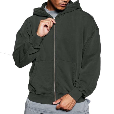 Best Custom Full-Zip Hoodie | Men's Hooded Zip Hoodies