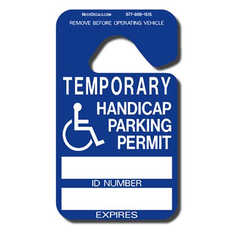 North Carolina Temporary Handicap Parking Permit at Marion Akers blog