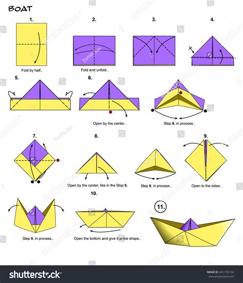 Image result for Paper Boat Origami Tutorial