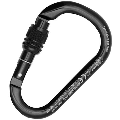 KONG HMS ALU SCREW CARABINER-GREY – Stepin Adventure