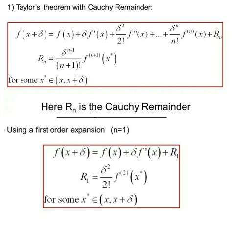 Taylor's theorem with cauchy's form of remainder proof - Brainly.in