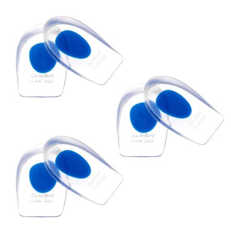 Buy Inocep Silicone Gel Heel Cups 3 Pack ââ‚¬â€œ Shoe Insert & Pad for ...
