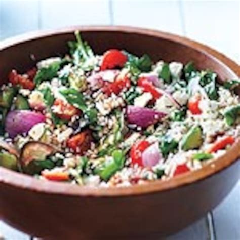 Mediterranean Barley Rice Salad | Canadian Living