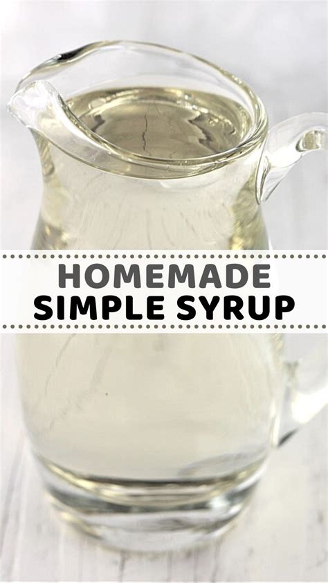 Image result for Simple Homemade Syrup