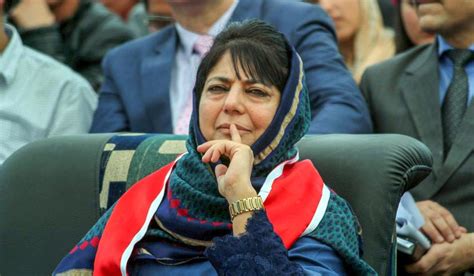 Mehbooba meets four MLAs to prevent split in PDP- The Week