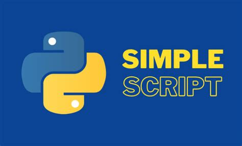 Simple Python Script 的图像结果