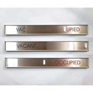 Buy Meeting / Conference / Room VACANT / OCCUPIED Slider Door Nameplate ...