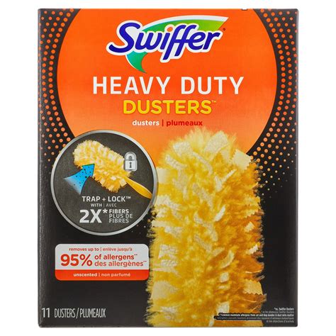Swiffer Duster Multi-Surface Heavy Duty Unscented Refills, 11 Count ...