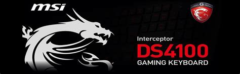 Amazon.in: Buy MSI Interceptor DS4100 Gaming Keyboard Online at Low ...