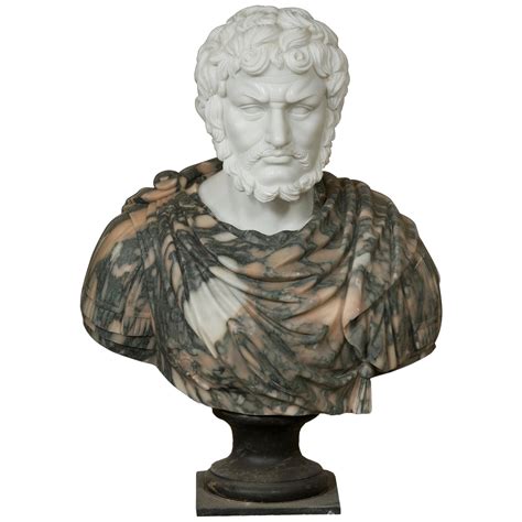 Marble Bust "Roman Emperor", 20th Century at 1stDibs | roman emperor bust