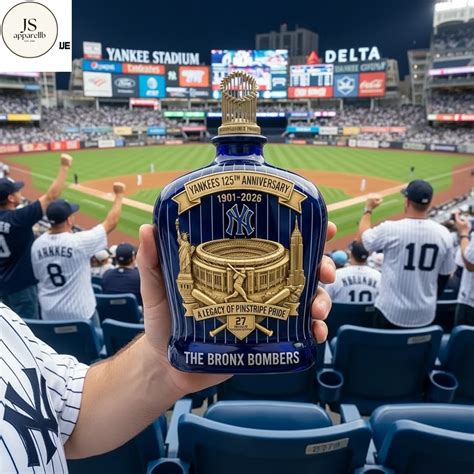 New York Yankees 125Th Anniversary 2026 The Bronx Bombers Whiskey ...