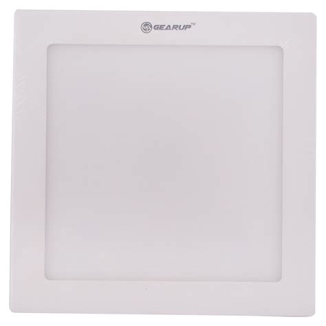 GEARUP Aluminum 12 Watts Led Outdoor Panel Light Surface (White ...