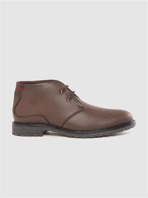 The Roadster Lifestyle Co Men Brown Solid Derbys - Price History