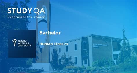 StudyQA — Bachelor: Human Kinetics — Trinity Western University